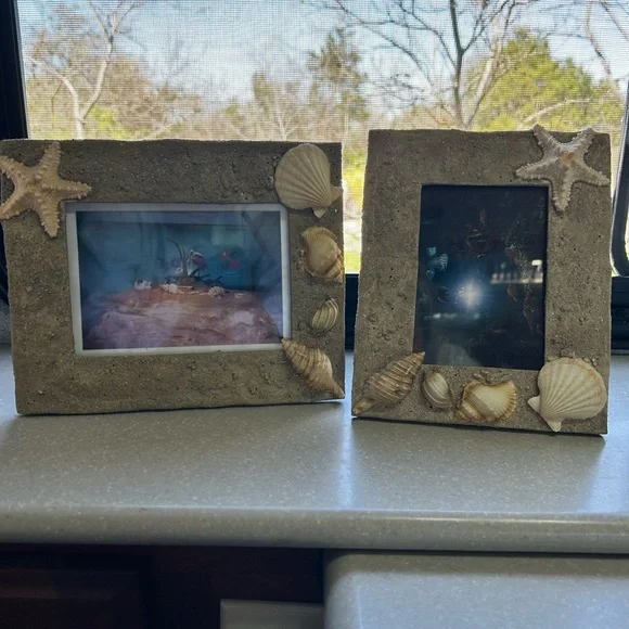 Sea Shell Picture Frames - Picture 1 of 5